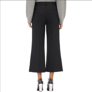 Theory Inza Piazza Wide Leg Cropped Pants
